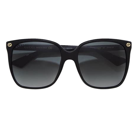 gucci 0252s|Gucci GG0022S 57 Grey & Black Sunglasses.